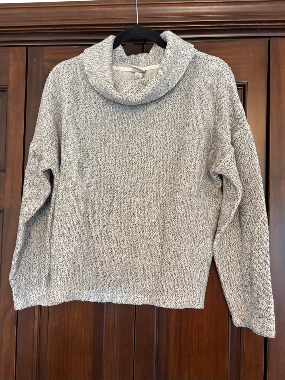 a new day Light Gray Cowl Neck Sweater